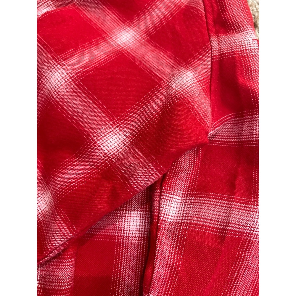 Dixxon Flannel Third Street Red Plaid Button Up Shirt M Workwear Streetwear - Picture 6 of 11